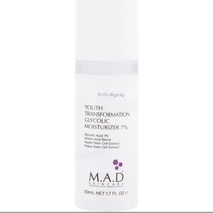 M.A.D. skincare Youth Transformation Glycolic Moisturizer 7%
